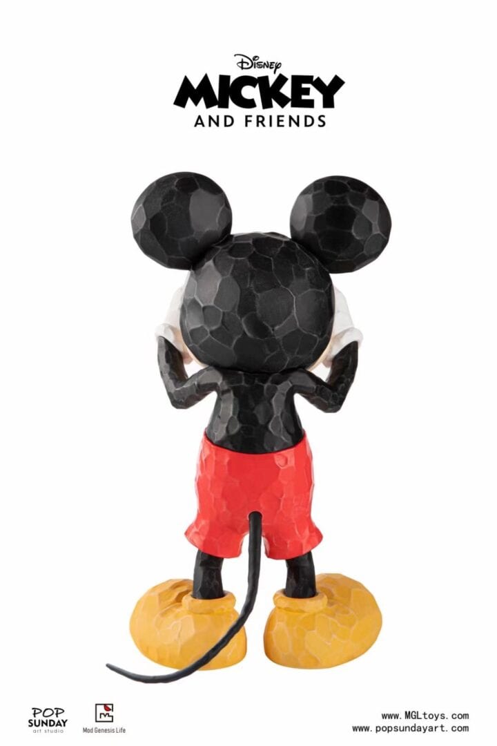 MGL TOYS x POP Sunday – Licensed Wood Carving Mickey | 版权木雕